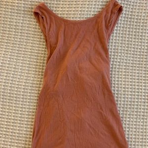 Free people open back tank